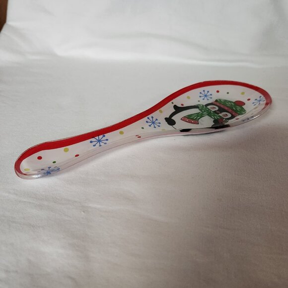 PEGUIN Seasonal SPOON REST TEMPTATIONS by Tara - Picture 3 of 7